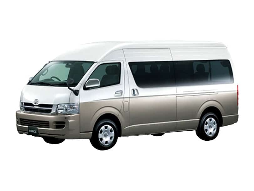 Toyota Hiace Grand Cabin.